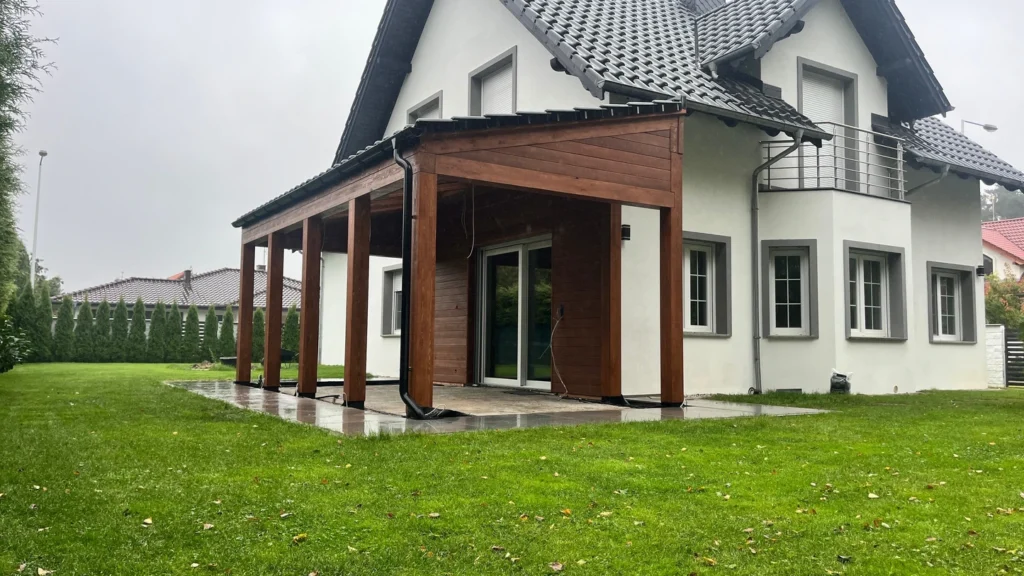 Zadaszenie pod ogród zimowy Zadaszenia tarasu