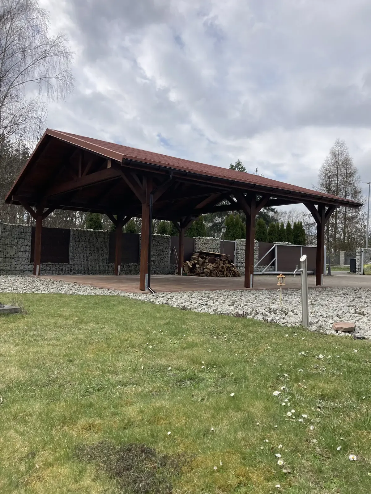 Carport dwustanowiskowy Carporty wiaty