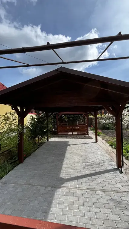 Carport jednostanowiskowy Domki ogrodowe