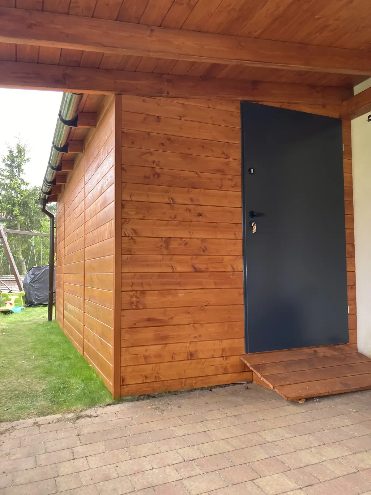 Carport z domkiem Carporty wiaty