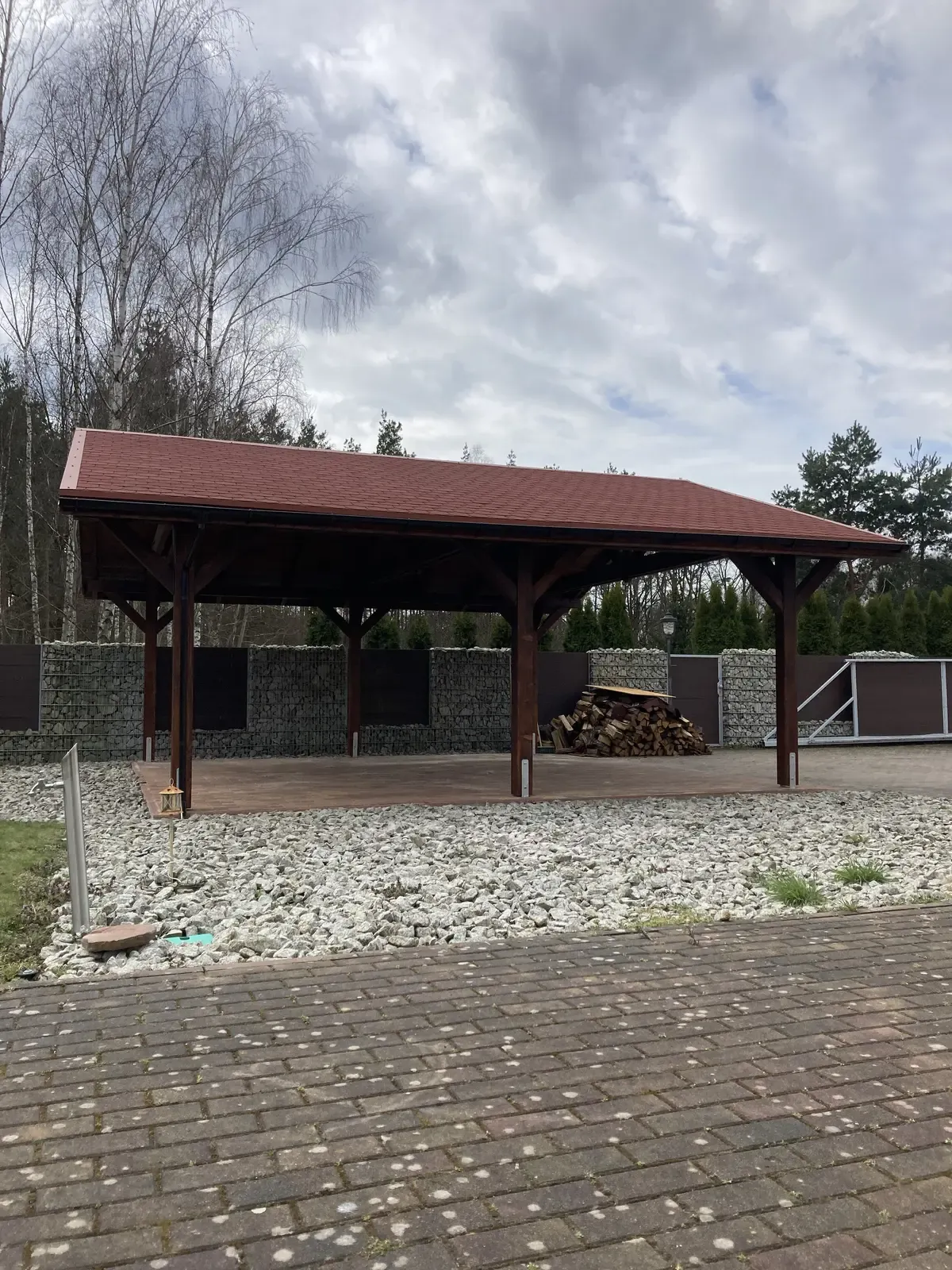 Carport dwustanowiskowy Carporty wiaty