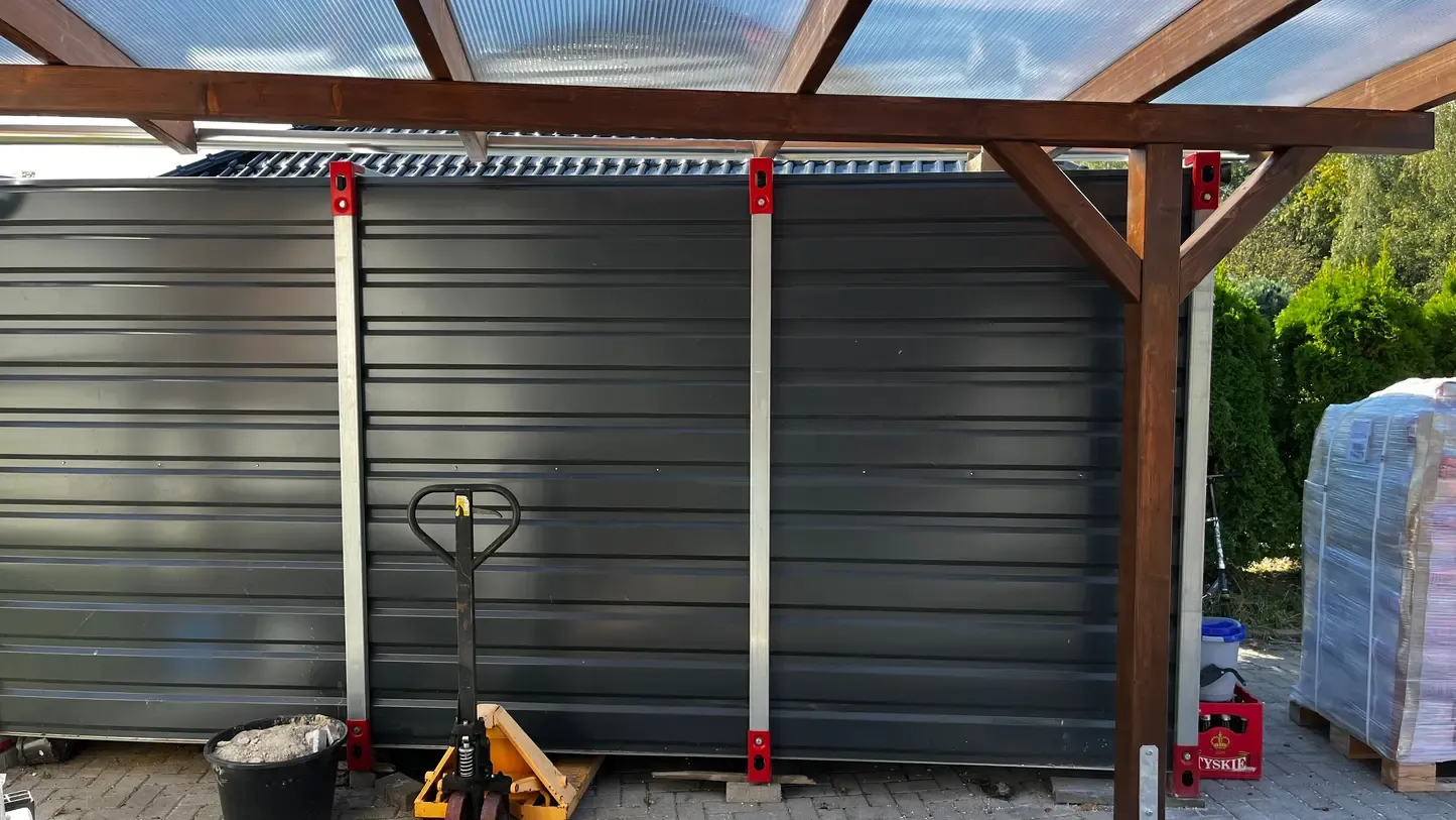 Zadaszenie nad garażem Zadaszenia tarasu