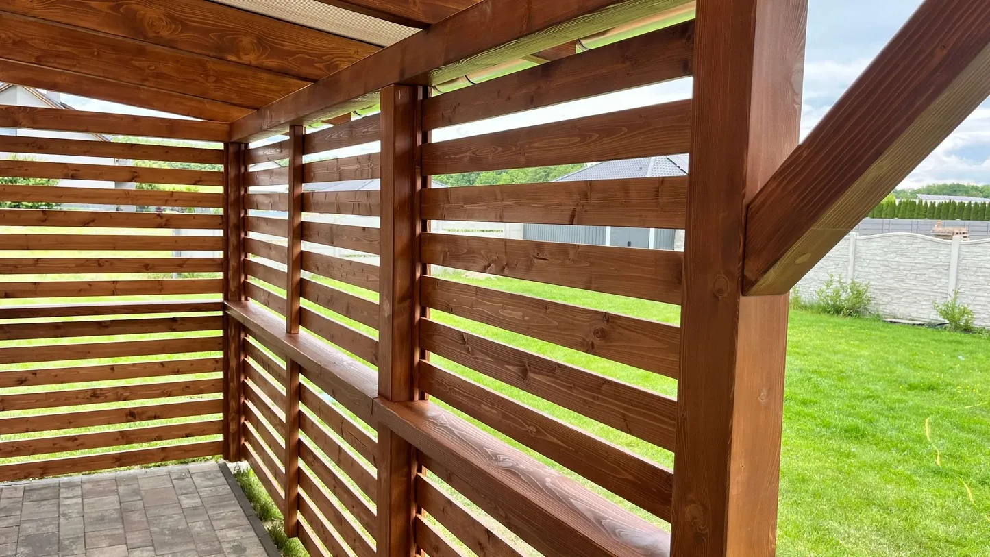 Zadaszenie tarasu z poliwęglanem Zadaszenia tarasu