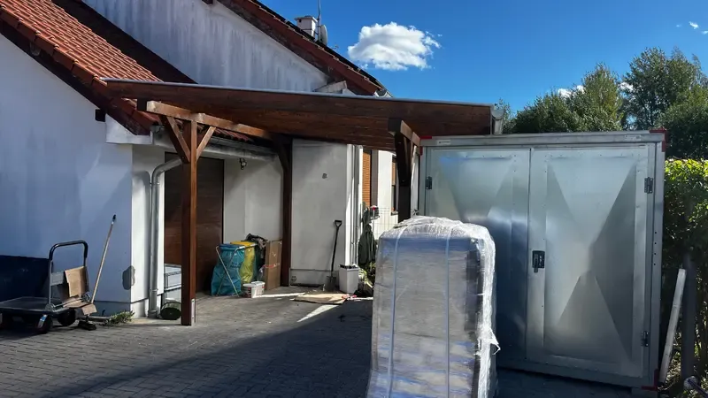 Zadaszenie nad garażem Zadaszenia tarasu