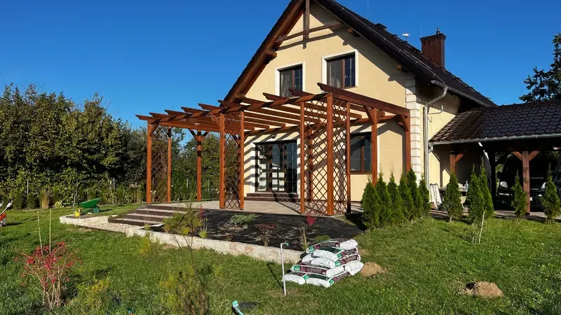 Pergola tarasowa Pergole