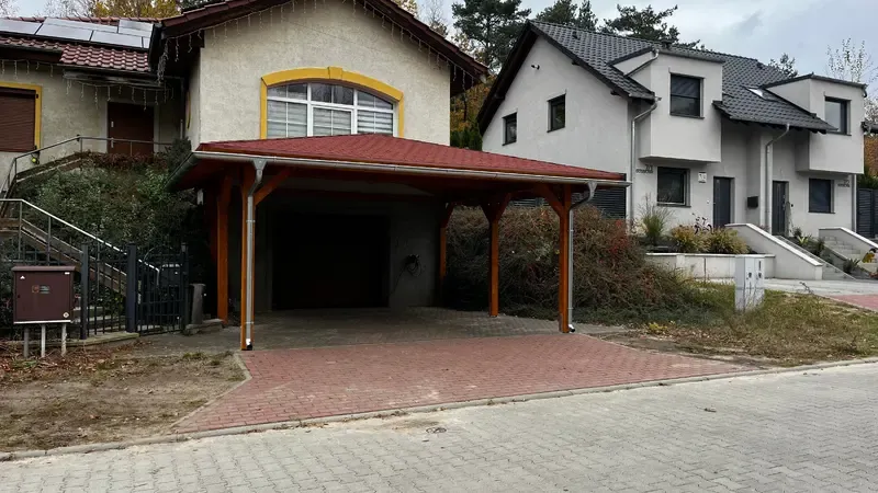 Carport dwustanowiskowy Carporty wiaty