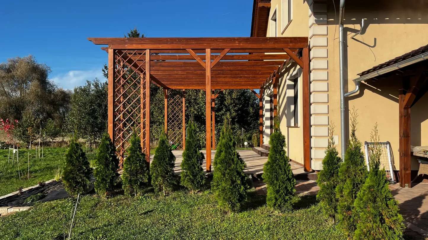 Pergola tarasowa Pergole