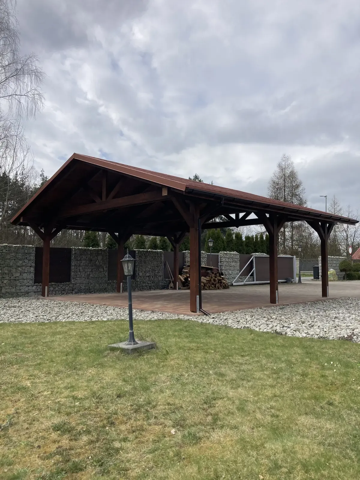 Carport dwustanowiskowy Carporty wiaty