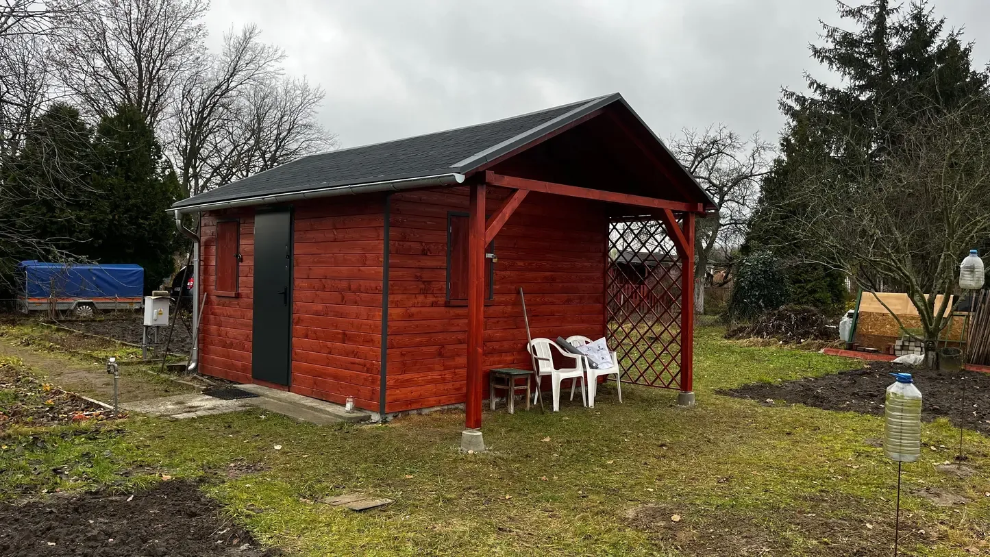 Domek na ogródkach działkowych Domki ogrodowe