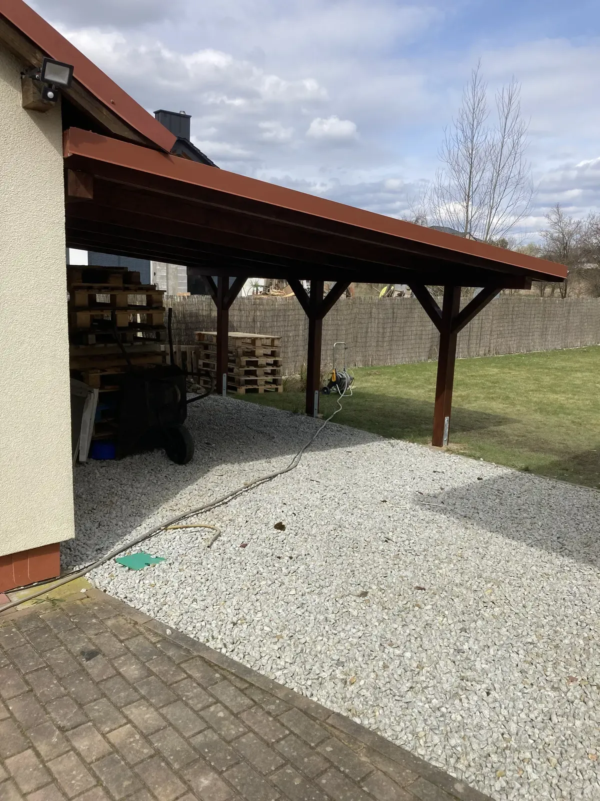 Carport jednostanowiskowy Carporty wiaty