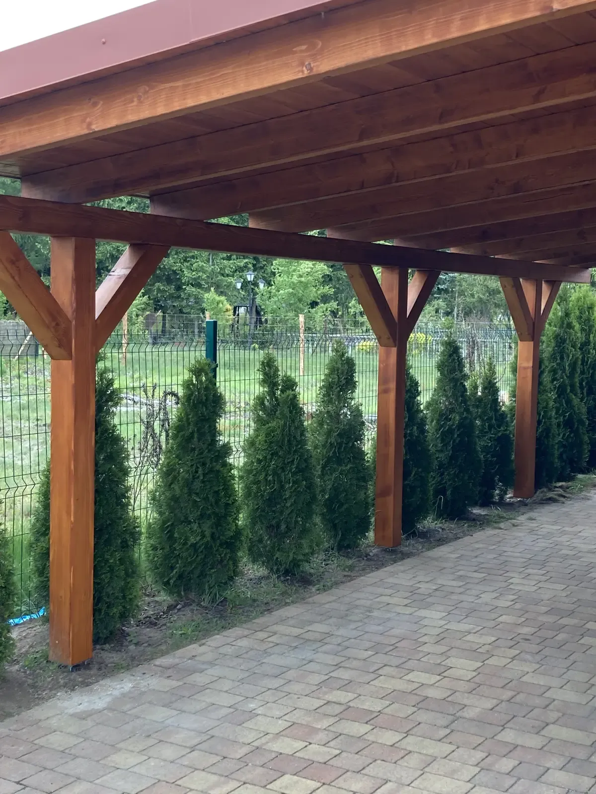 Carport z domkiem Carporty wiaty