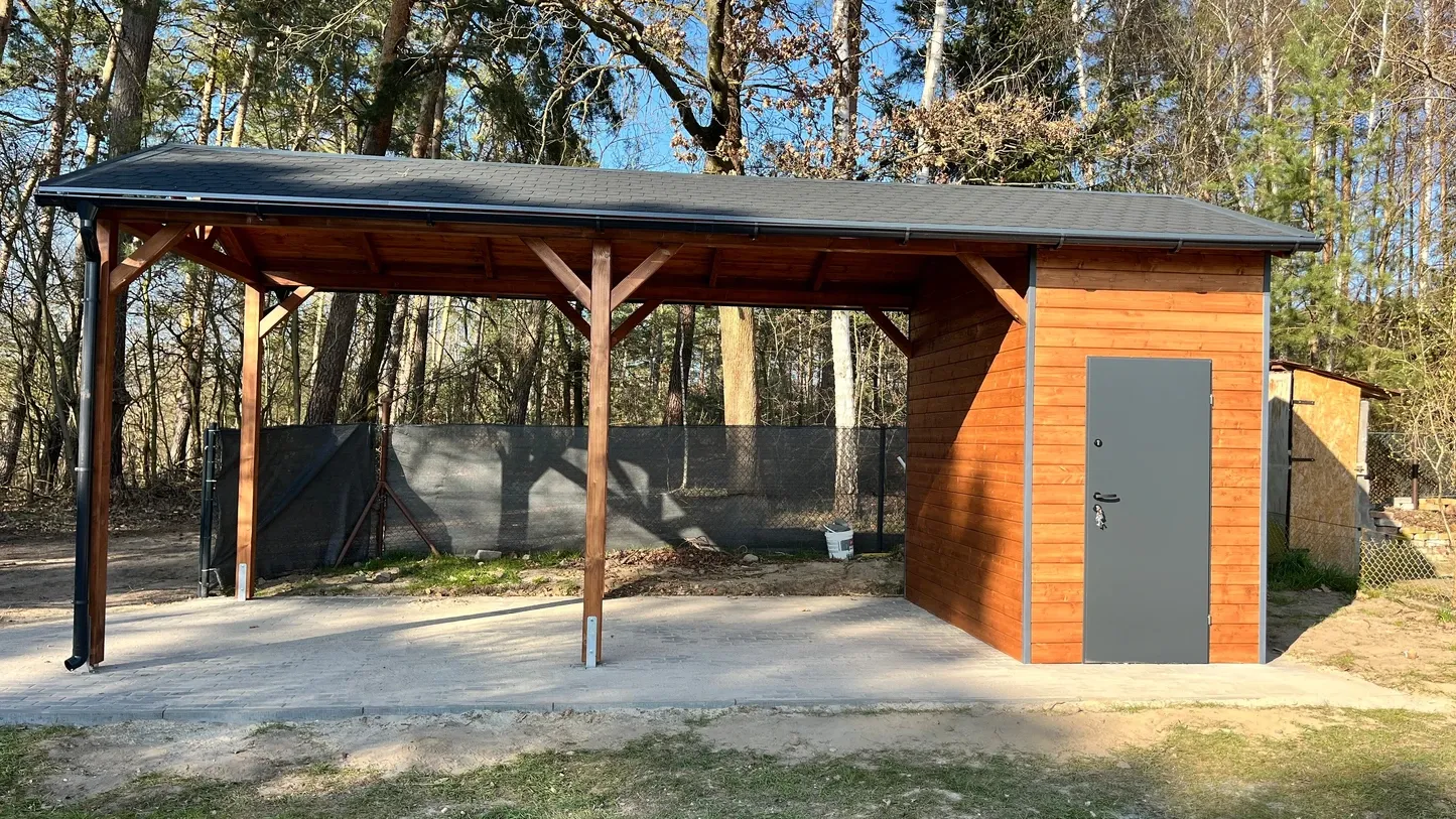 Carport jednostanowiskowy Carporty wiaty