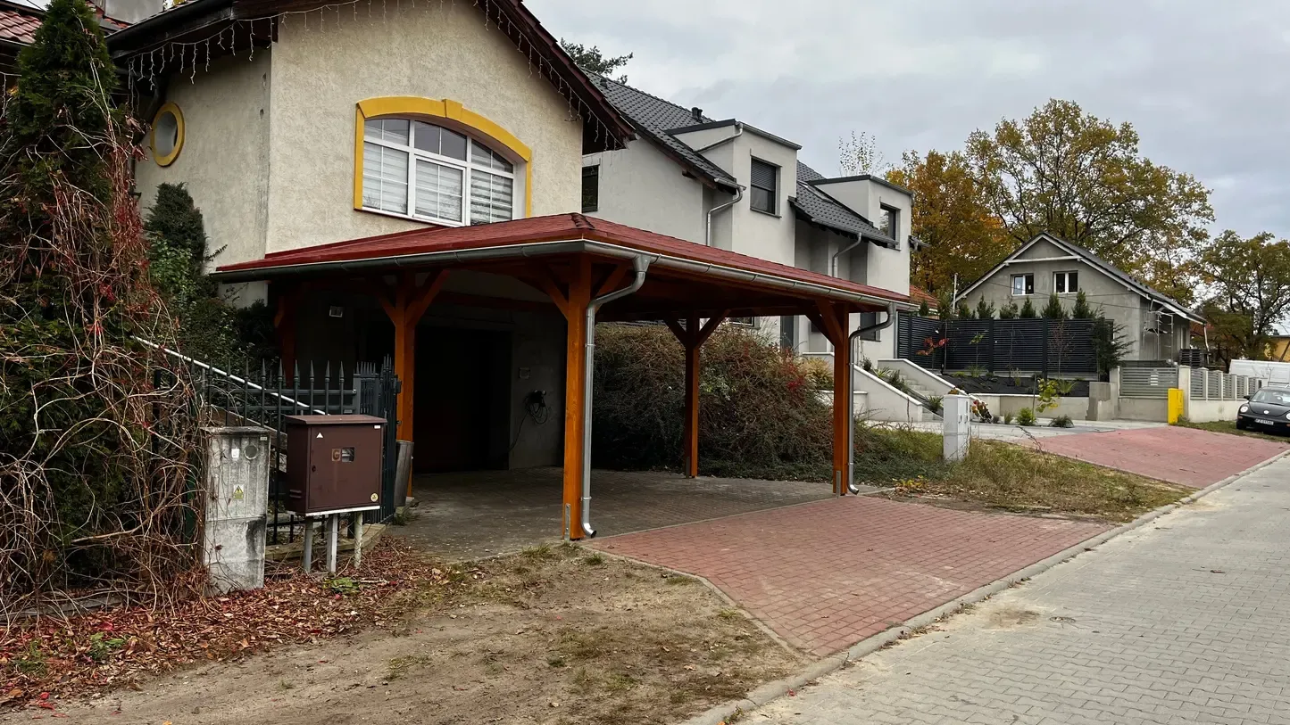 Carport dwustanowiskowy Carporty wiaty