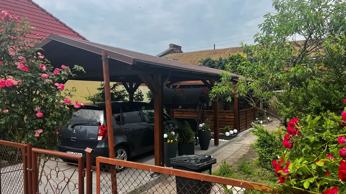 Carport jednostanowiskowy Domki ogrodowe