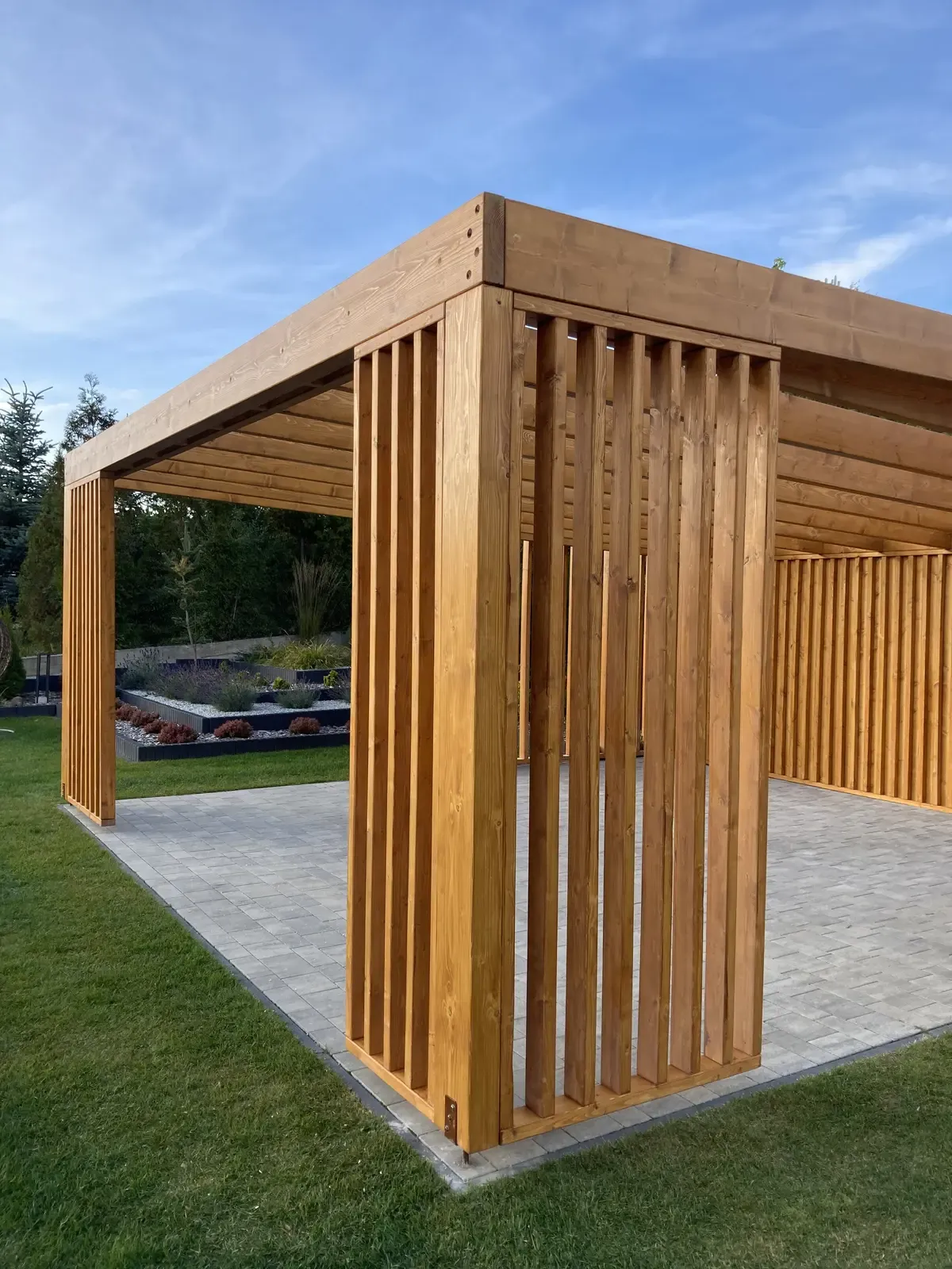 Pergola ogrodowa LED Pergole
