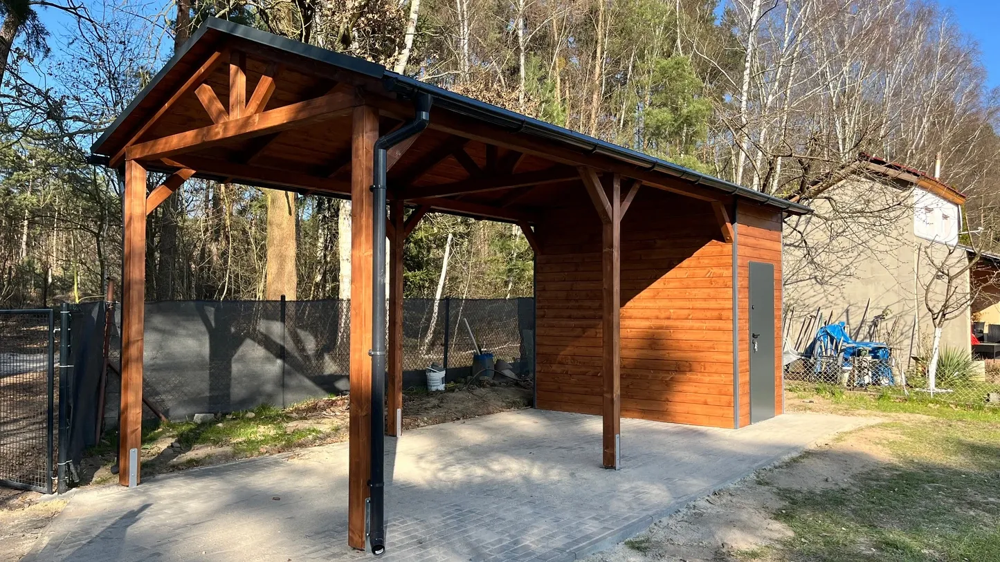 Carport jednostanowiskowy Carporty wiaty