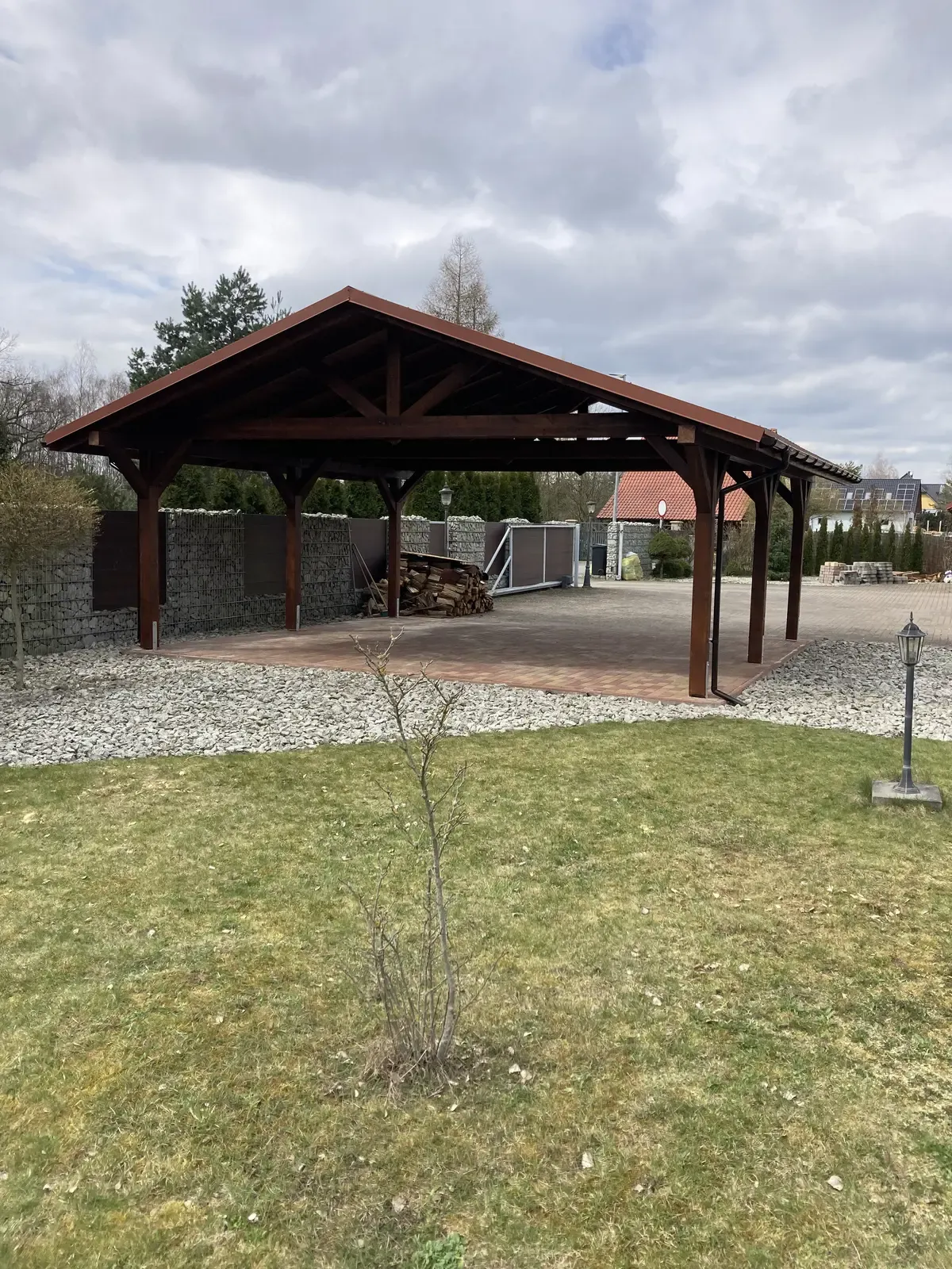 Carport dwustanowiskowy Carporty wiaty