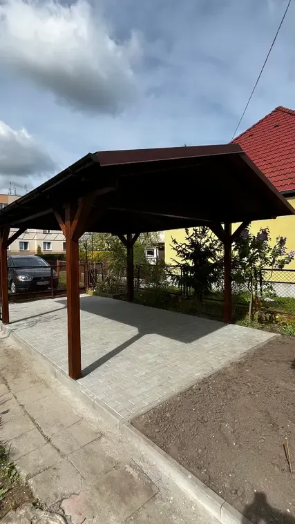 Carport jednostanowiskowy Domki ogrodowe