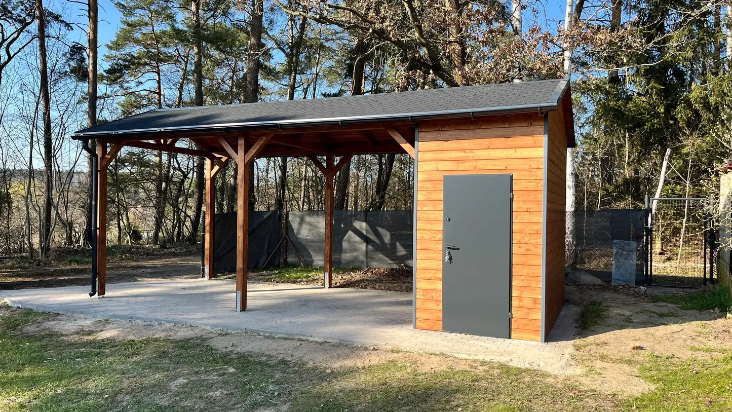 Carport jednostanowiskowy Carporty wiaty