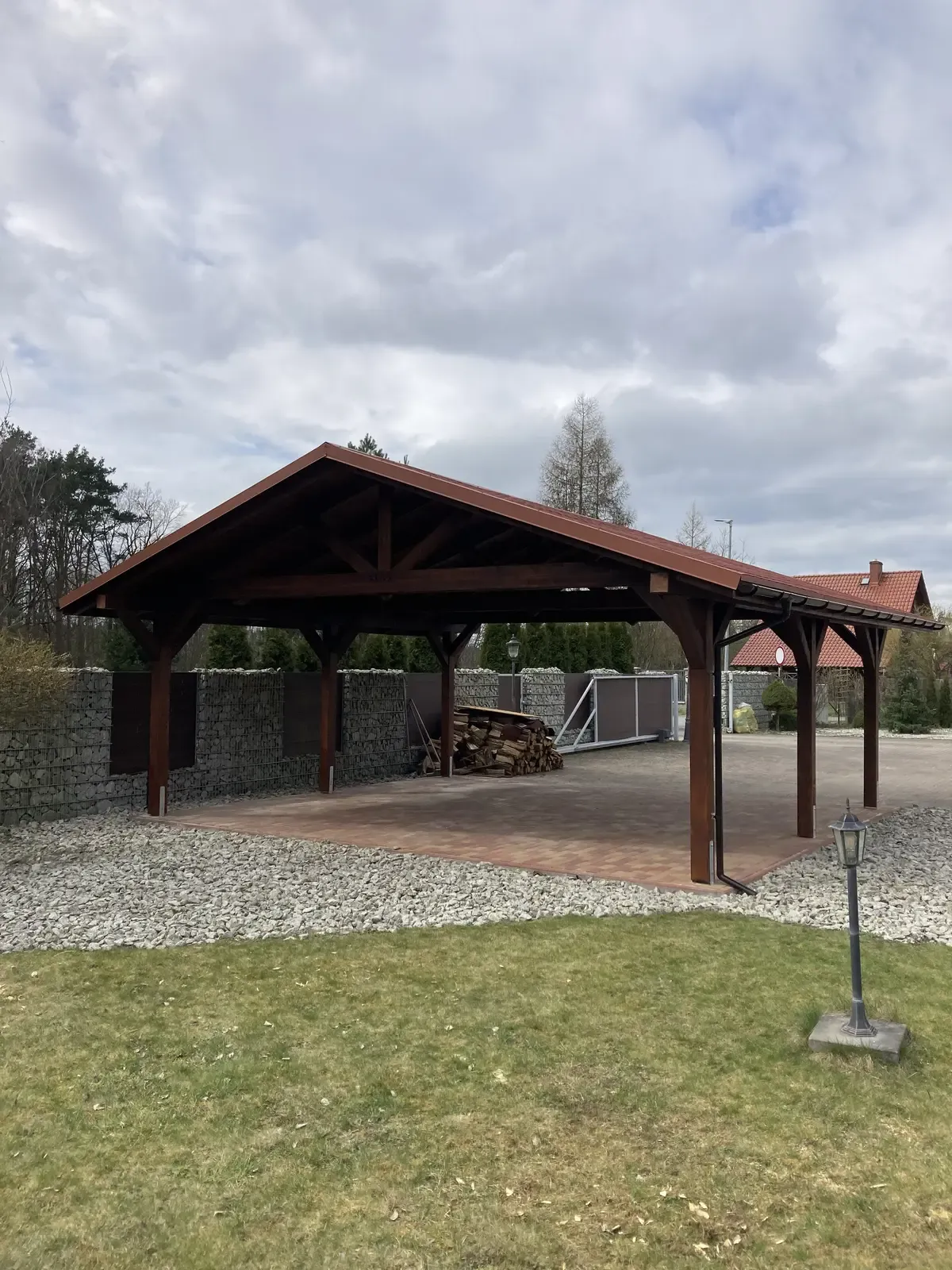 Carport dwustanowiskowy Carporty wiaty