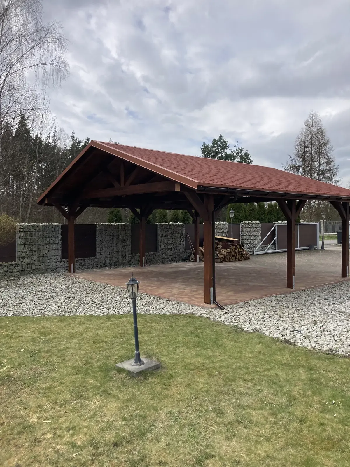 Carport dwustanowiskowy Carporty wiaty