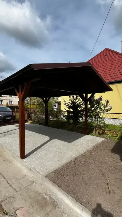 Carport jednostanowiskowy Domki ogrodowe