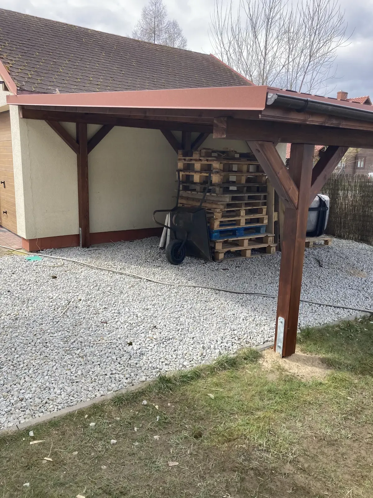 Carport jednostanowiskowy Carporty wiaty