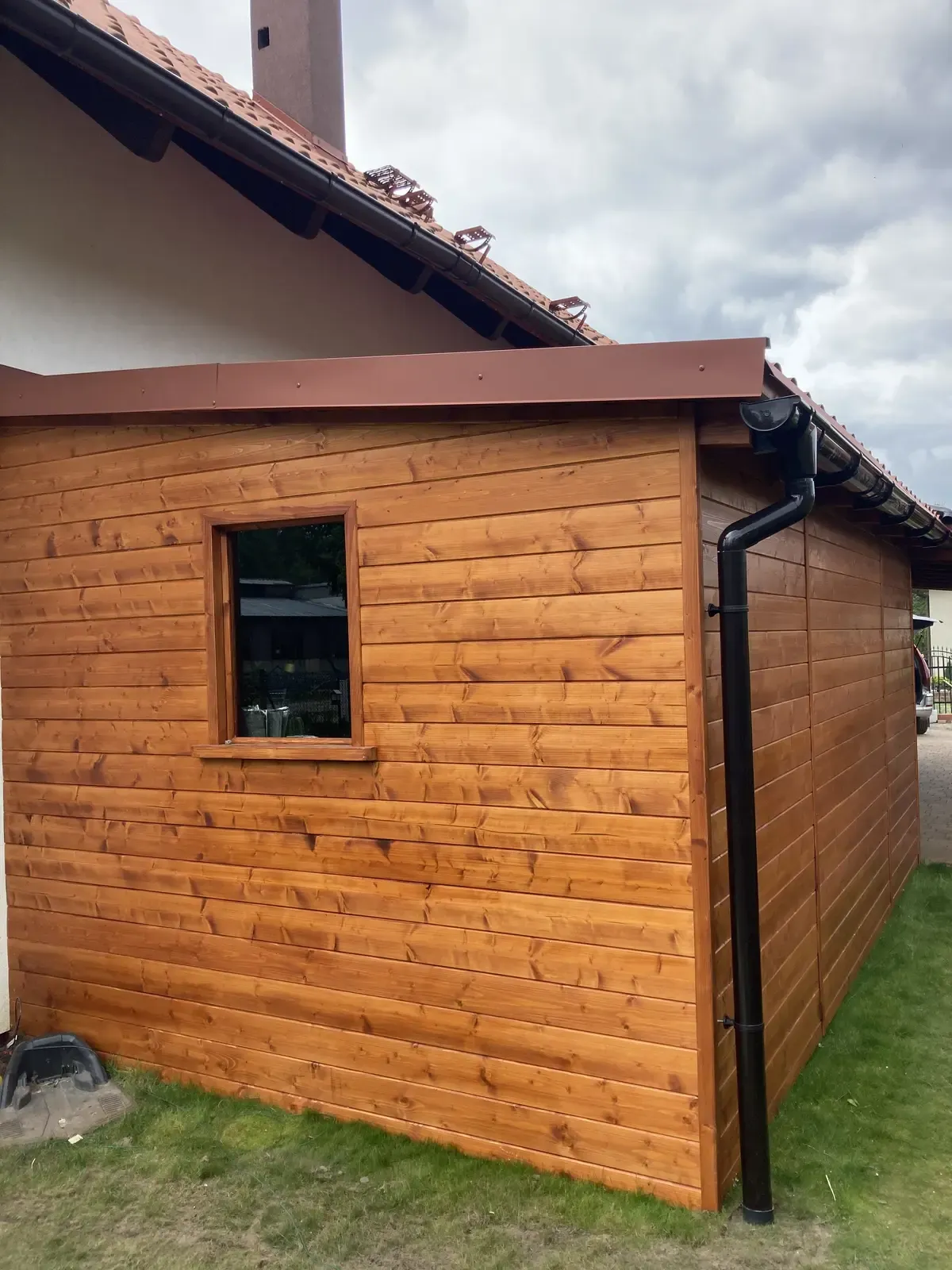 Carport z domkiem Carporty wiaty