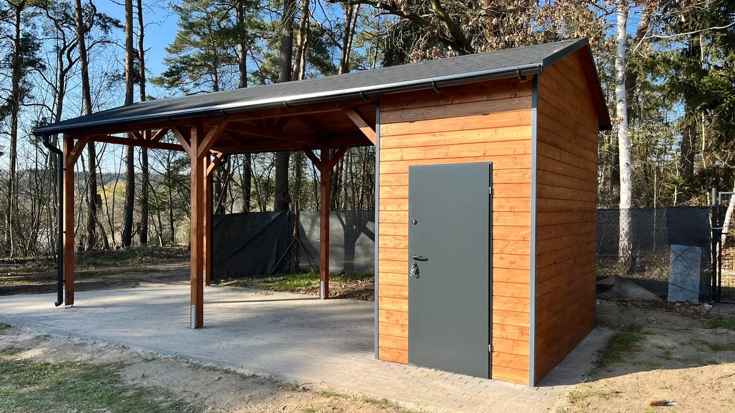 Carport jednostanowiskowy Carporty wiaty