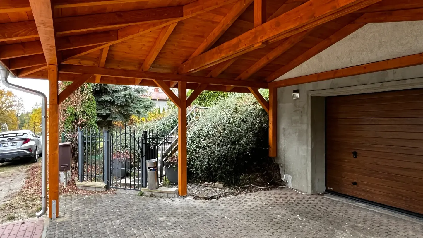 Carport dwustanowiskowy Carporty wiaty