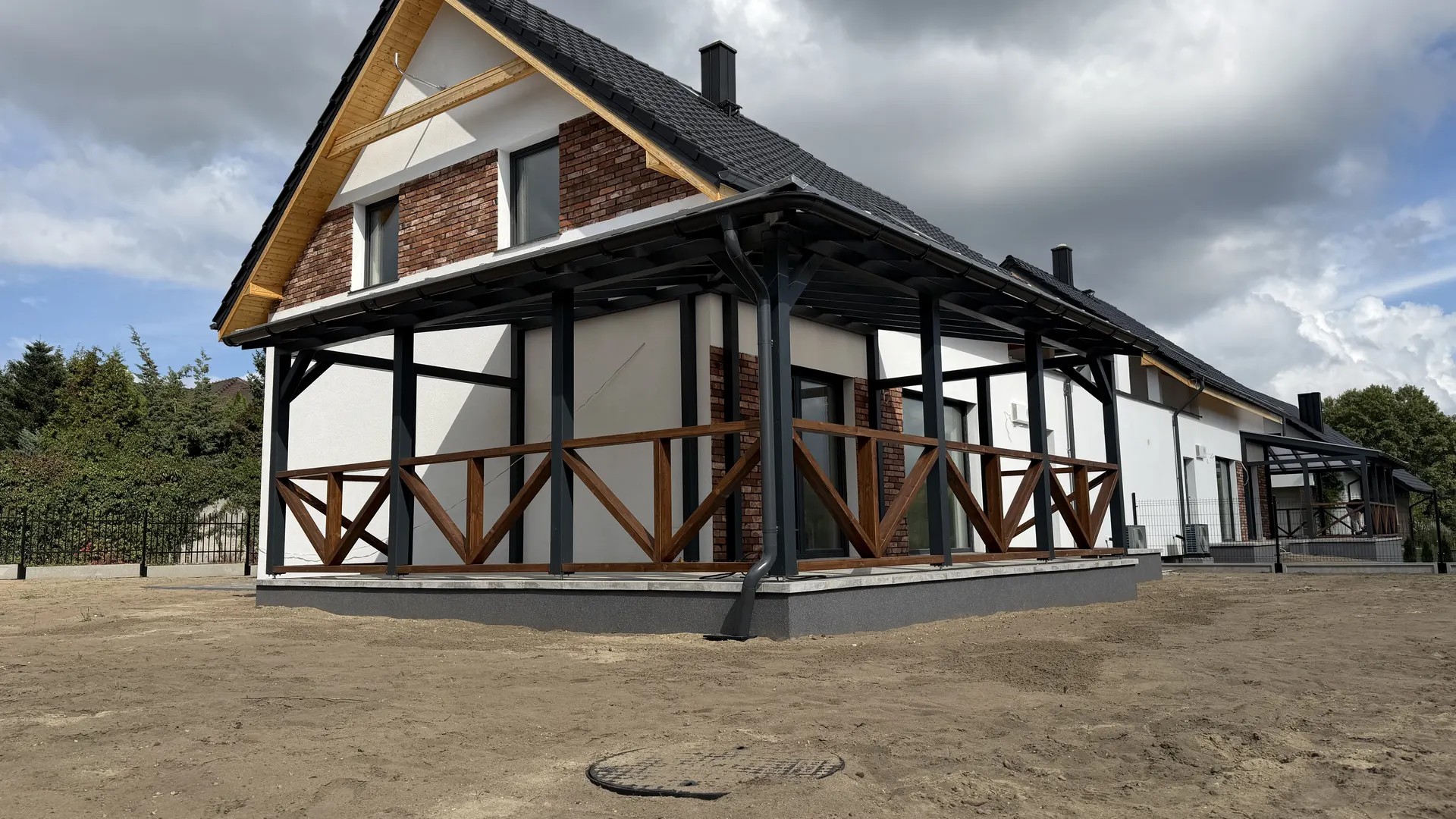 Zadaszenie tarasu z balustradami 6 Zadaszenie tarasu zielona gora